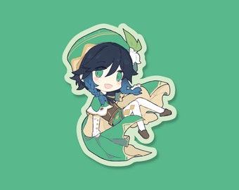 Venti (Genshin Impact) - High Quality Vinyl Sticker