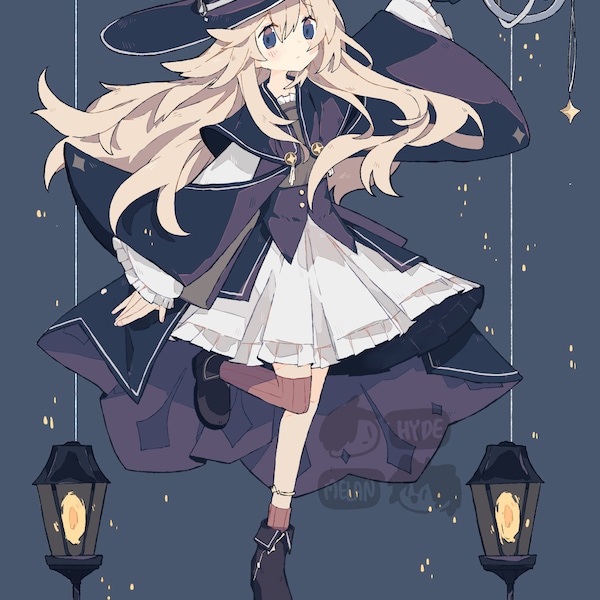 Witching Hour (Original) 11"x17" Poster Print
