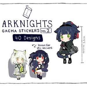 Arknights Gacha Stickers Vol 2 (Random)