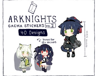 Arknights Gacha Stickers Vol 2 (Random)