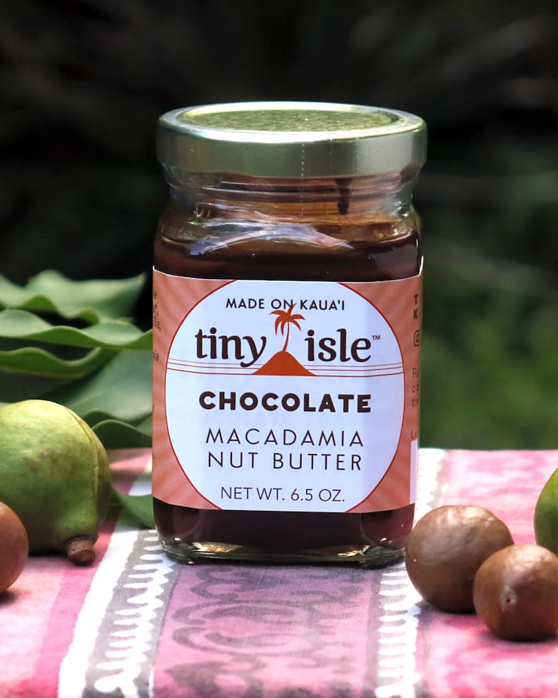 Hawaiian Macadamia Nut Butters 4 Flavors Etsy