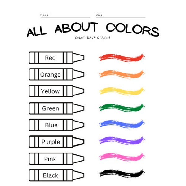 Vpk Coloring Page - Etsy Singapore
