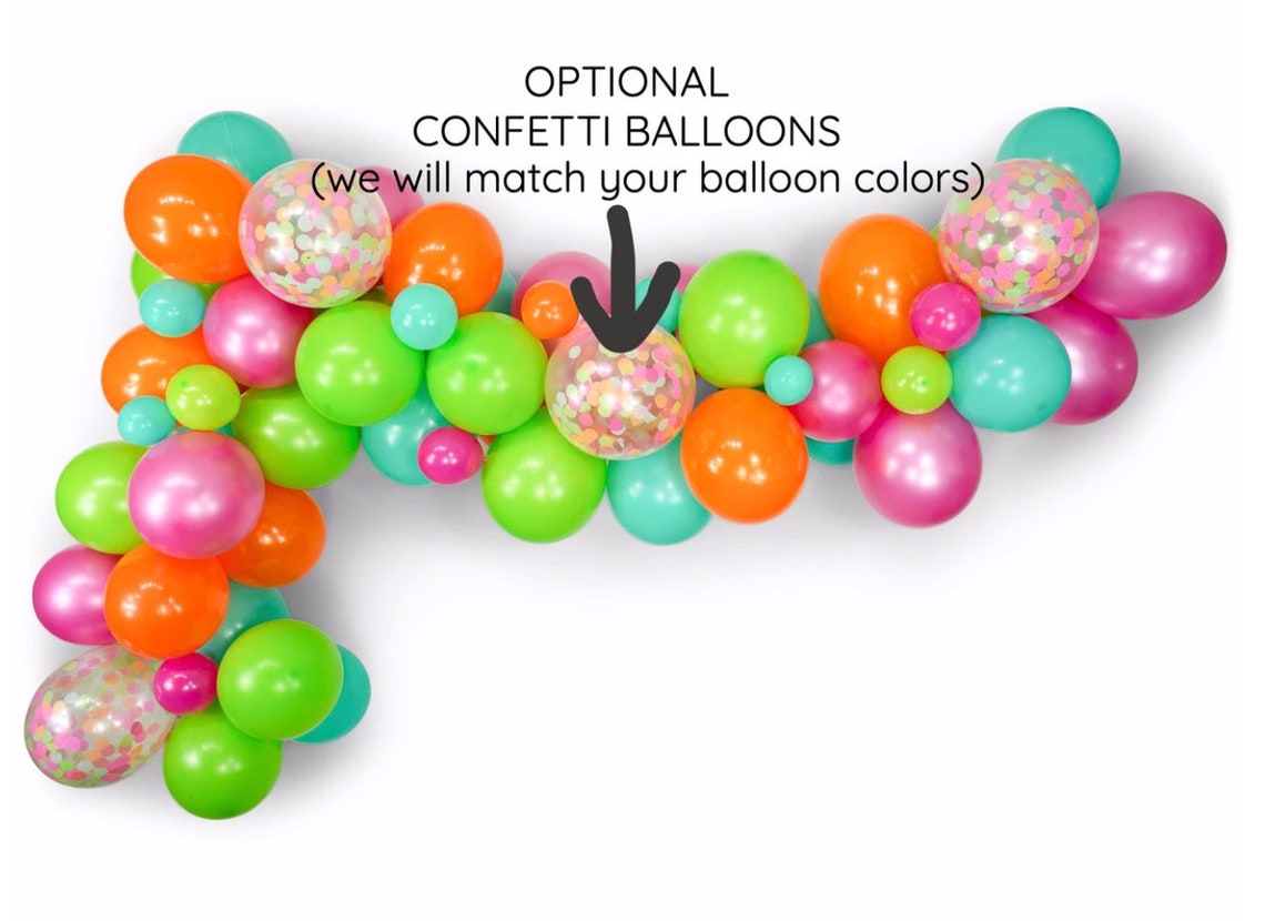 Giant Custom Balloon Garland Kit XL Party Backdrop Balloon Etsy