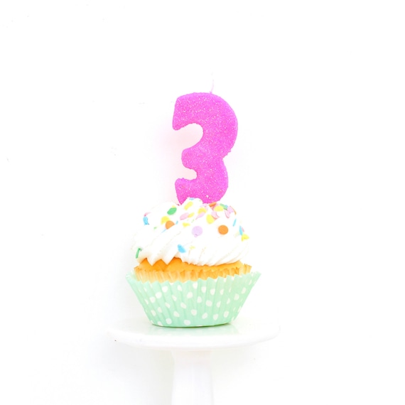 number 11 pink birthday candle