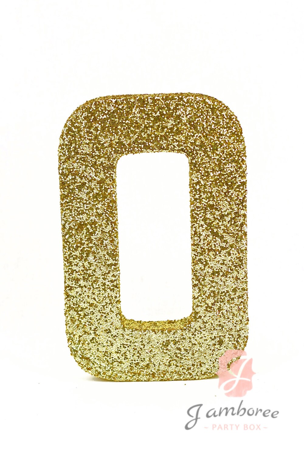Gold Metallic Paper Mache Letters Numbers Small Large Wall and