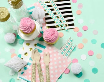 Mini Balloon Garland Kit Lavender Pistachio Cream Blush Etsy 日本