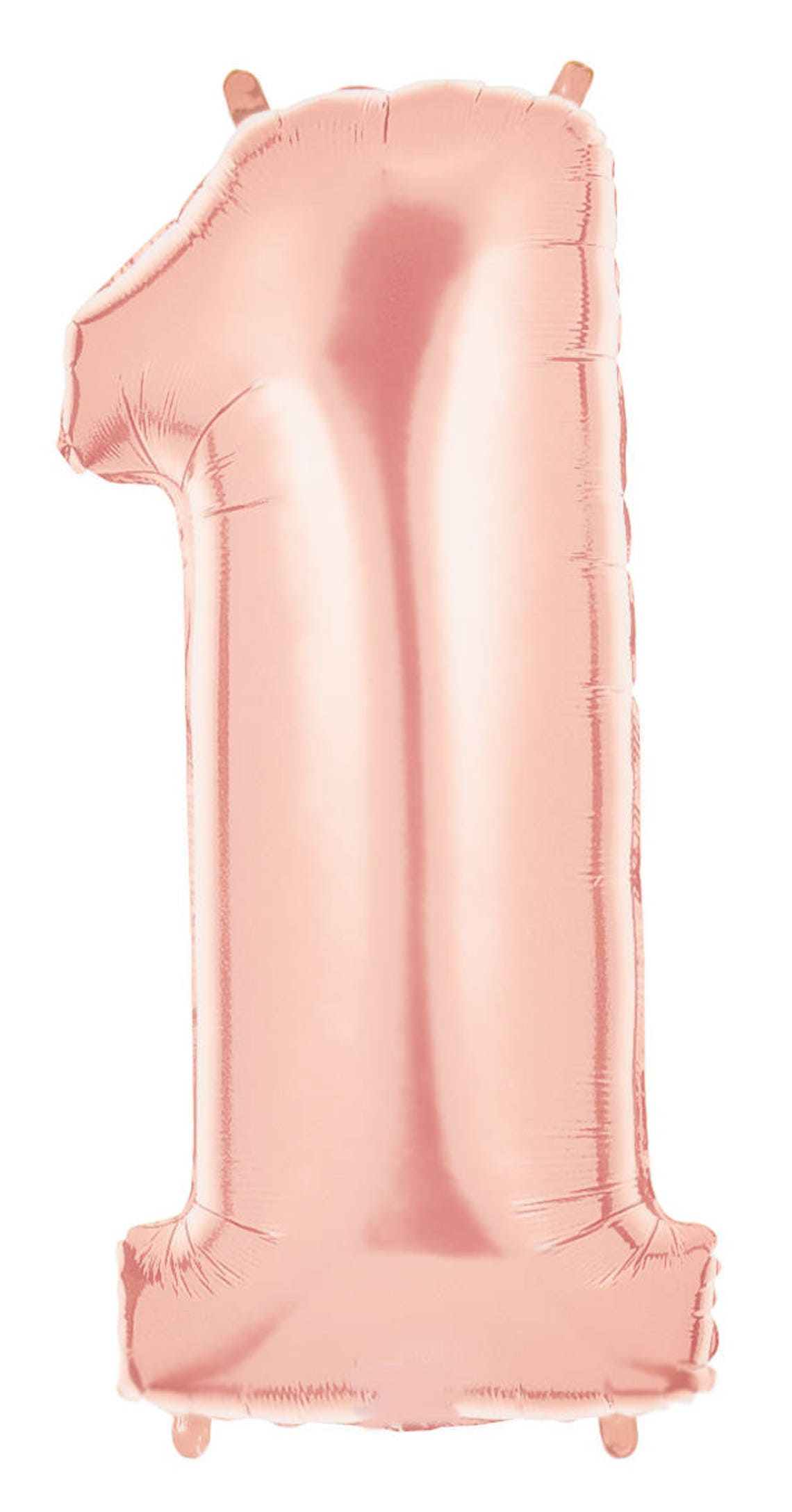 40 Giant Number 1 Rose Gold Balloon Giant Rose Gold Balloon - Etsy