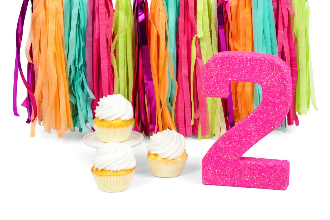 Giant Number 2 Hot Pink 8 2 Smash Cake Prop Table | Etsy