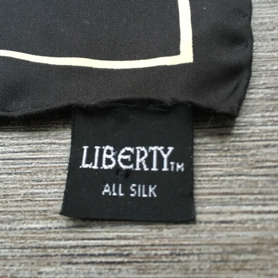 Liberty / print / large / square / silk twill / v… - image 8