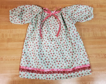 GIRLS Springtime Flower Pyjamas pjs niteys Nachthemden für 16 "CPK Cabbage Patch Kids