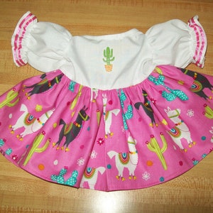 ANIMAL PRINT dress COLLECTION 2 for 16&quot; Cabbage Patch Kids cpk dolls cat dog elephant llama flamingo