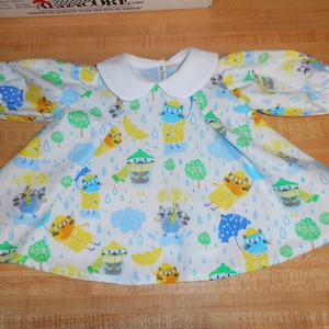 ANIMAL PRINT dress COLLECTION 2 for 16" Cabbage Patch Kids cpk dolls horse cat dog elephant zebra llama sloth koala flamingo jungle