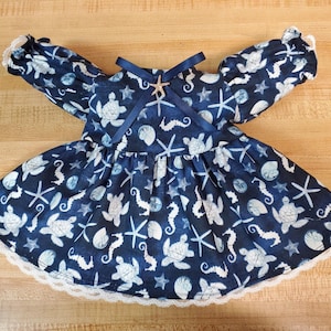 OCEAN SEALIFE Coral Reef Fish Dolphin Whale Seal Dresses for 16 inch CPK Cabbage Patch Kids