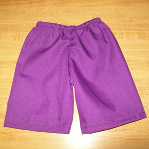 cotton/poly PANTS with elastic waist for 16&quot; Cabbage Patch Kids CPK dolls