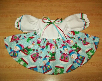 WEIHNACHTSschnee Schneeflocke KLEIDERKOLLEKTION für 16 "cpk Cabbage Patch Kids