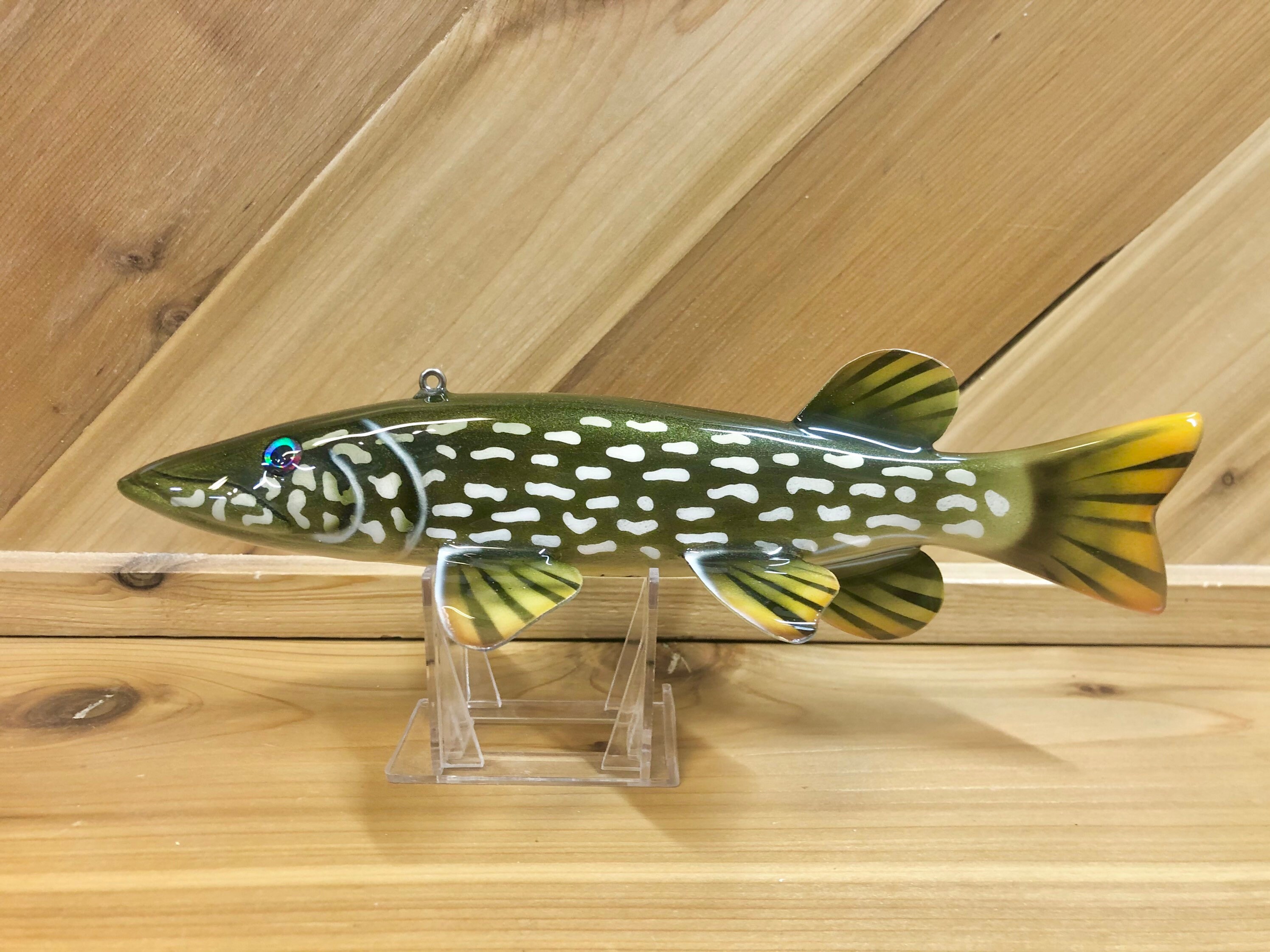 Northern Pike Fish Spearing Decoy WRNP Etsy
