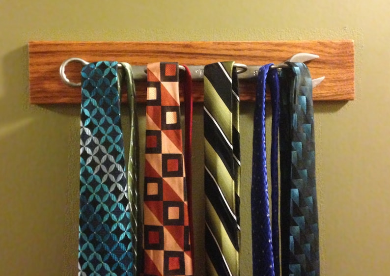 Tie Rack / Necktie Holder Etsy