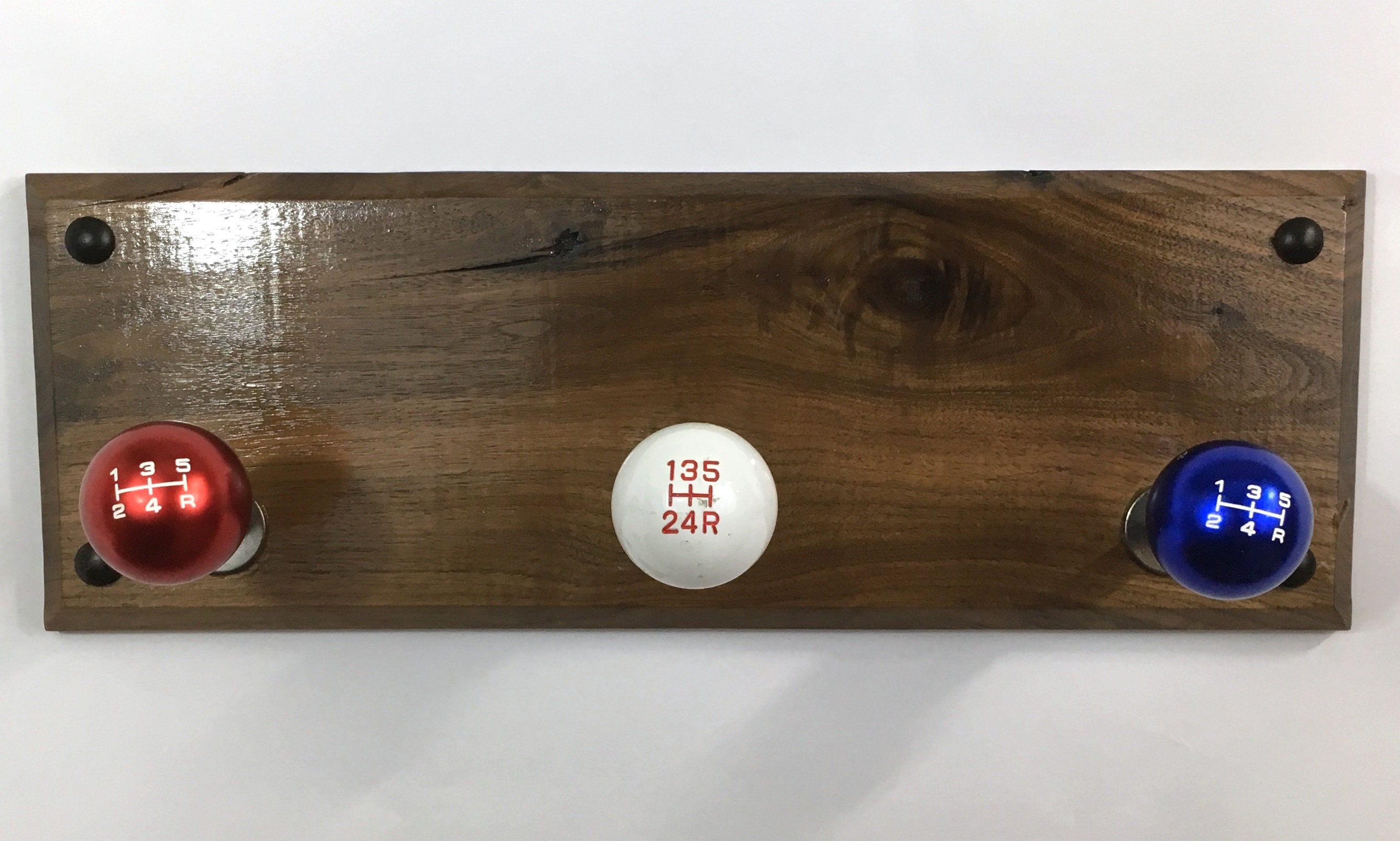 Red White and Blue Hot Rod Coat Rack Etsy