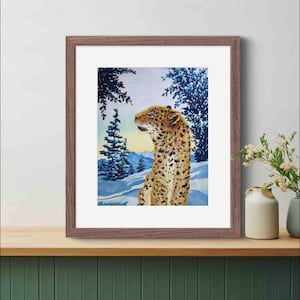 Warm Wisp - Snow Leopard - Limited-Edition Art Prints