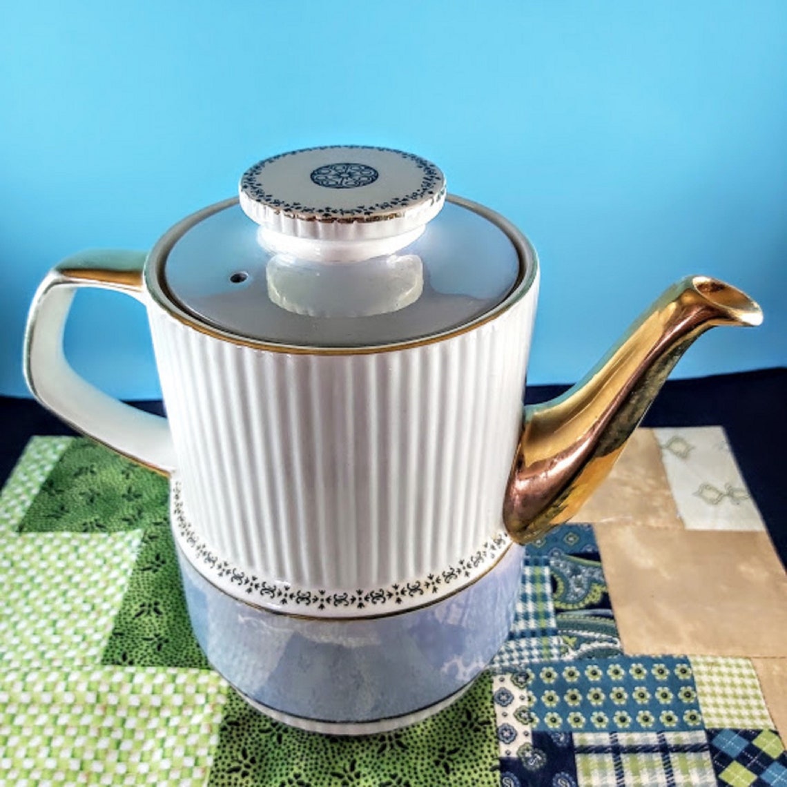 Gibsons Coffee or Teapot Made in Staffordshire England Etsy Canada