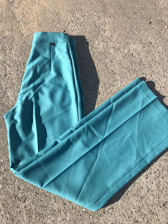 Vintage Turquoise *Black Tab Levi's Bell Bottoms S