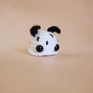 Mini Custom Sea Bunny Crochet Plush Stuffed Animal Desk Toy (also available as keychain, car charm or ornament)