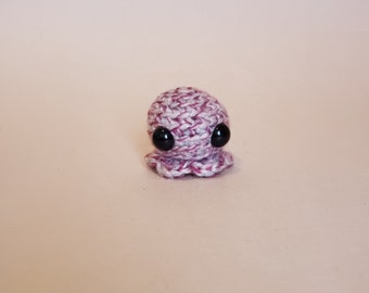 Mini Jellyfish Crochet Pocket Pet Plush Desk Toy | Jellyfish Ornament | Keychain