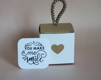 Upgraded Gift Box | "You Make Me Smile" - fits 1 Critter