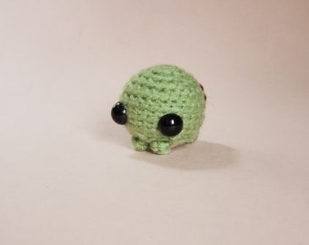 Mini Turtle Crochet Pocket Pet Plush Desk Toy | Gift for Turtle Lovers | Turtle keychain | Ornament
