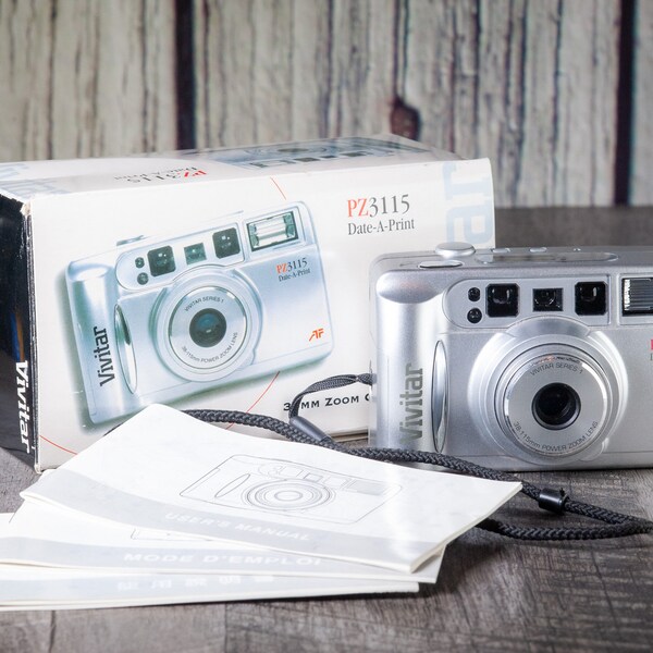 Vivitar Pz3115 Camera Film Etsy