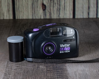 Vivitar EZ Big Viewfinder Date Point Shoot Film Camera