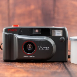 Vivitar PS120 Point & Shoot Film Camera - Film included