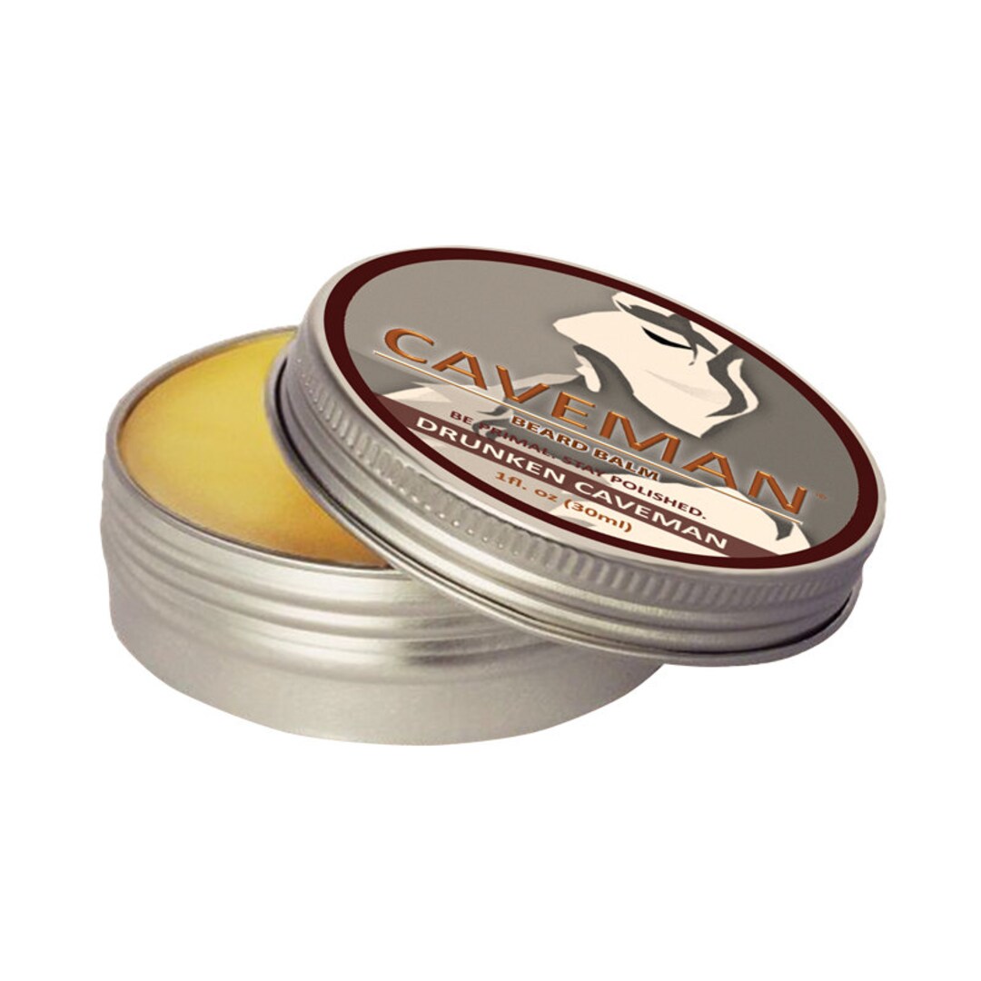 Hand Crafted Bay Rum Beard Balm Beard Conditioner 1oz by Caveman Beard