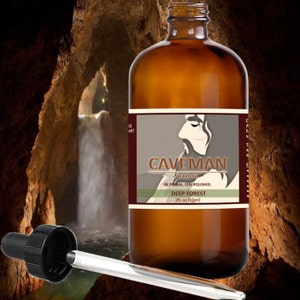 All Natural Beard Oil, Beard Tonic, 60ml, DEEP FOREST by: CAVEMAN