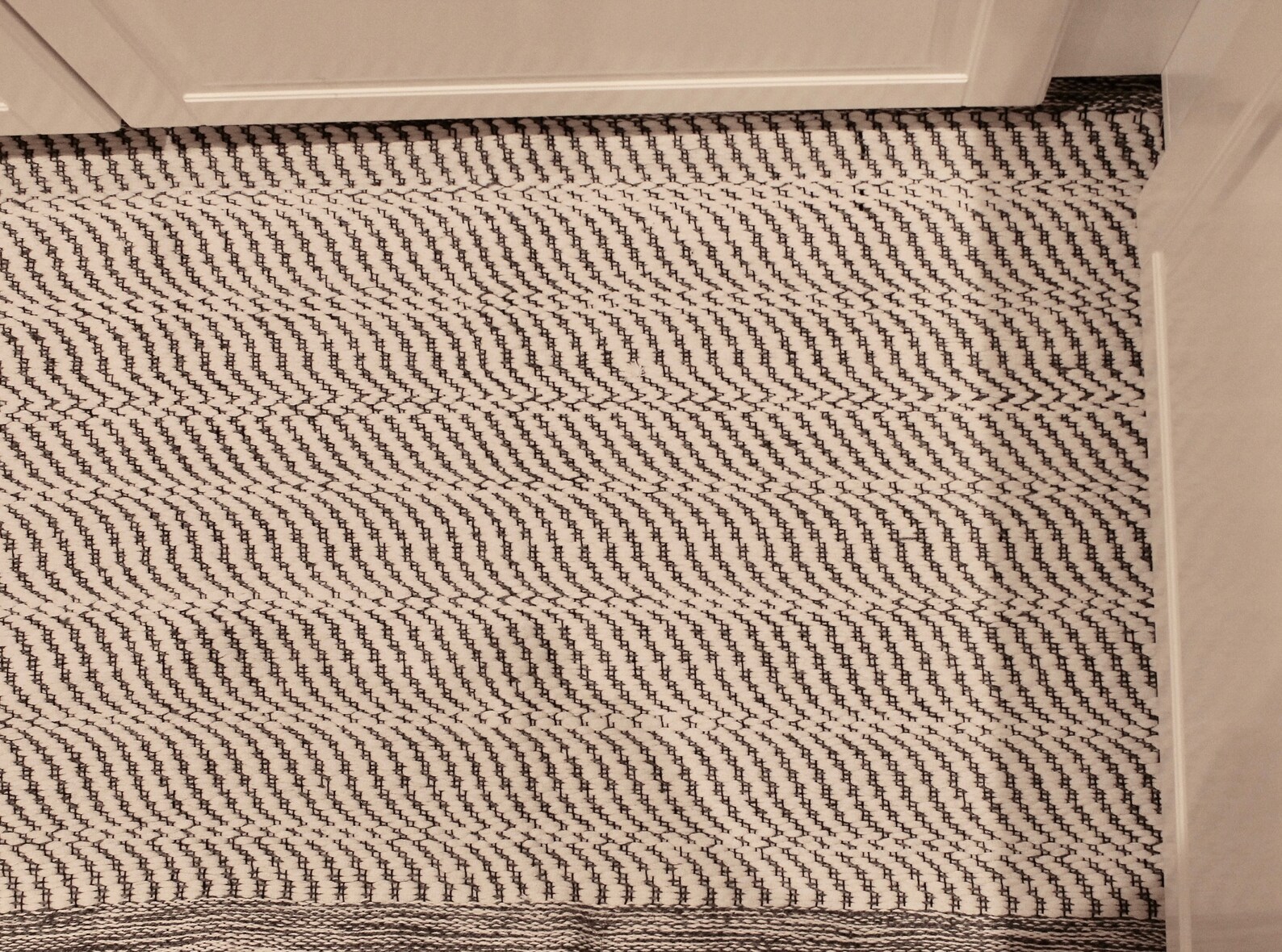 Scandinavian Ivory Multiple Sizes Rug / Cotton Nursery Rugs / Kitchen