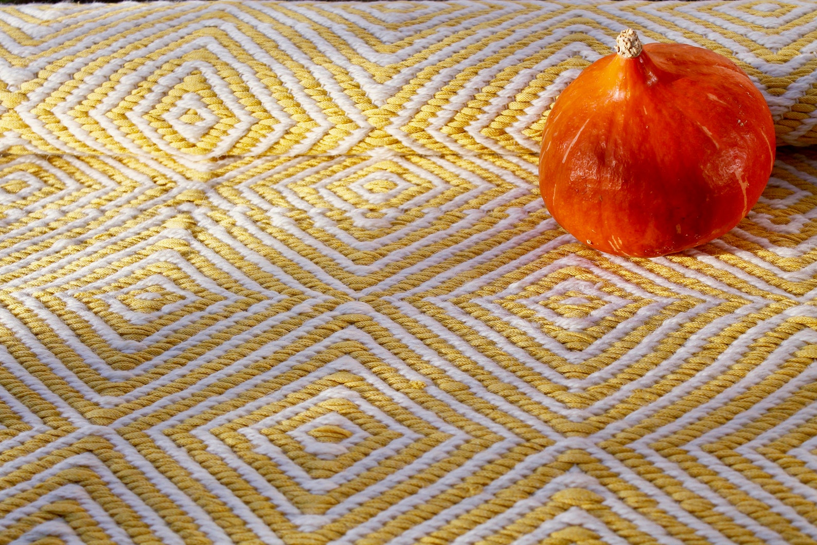 Area Yellow Runner Rug / Modern Yellow Kitchen Area Rug / Soft Etsy