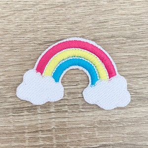 Rainbow Iron On Patch rainbow Patches, Cartoon patches iron on ,Embroidered Patch Iron, Patches For Jacket ,Logo Back Patch,