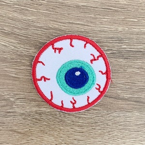 Monster eye Iron On Patch Monster Patches, Eye patches iron on ,Embroidered Patch Iron, Patches For Jacket ,Logo Back Patch,