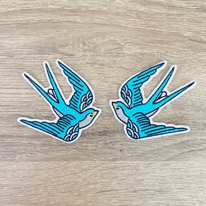 Love birds Iron On Patch Love birds Patches, Cartoon patches iron on ,Embroidered Patch Iron, Patches For Jacket ,Logo Back Patch,