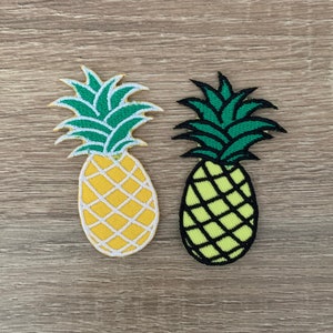 Pineapple Iron On Patch Pineapple Patches,Pineapple patches iron on ,Embroidered Patch Iron, Patches For Jacket ,Logo Back Patch,