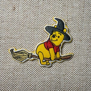 Witch Bear  Iron On Patch  Frog Patches, Frog patches iron on ,Embroidered Patch Iron, Patches For Jacket ,Logo Back Patch,