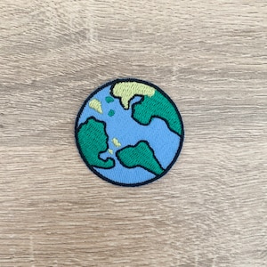 Earth Iron On Patch Earth Patches, Cartoon patches iron on ,Embroidered Patch Iron, Patches For Jacket ,Logo Back Patch,