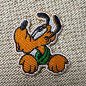 Pluto Iron On Patch  Frog Patches, Frog patches iron on ,Embroidered Patch Iron, Patches For Jacket ,Logo Back Patch,