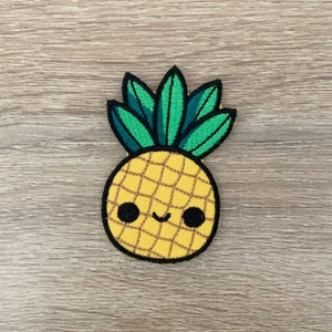 Pineapple Iron On Patch Pineapple Patches,Pineapple patches iron on ,Embroidered Patch Iron, Patches For Jacket ,Logo Back Patch,