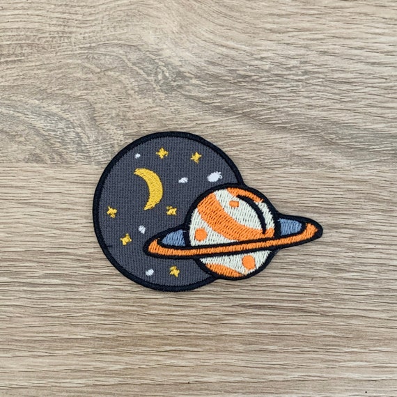 Space Art Iron on Patch Space Art Patches, Cartoon Patches Iron on