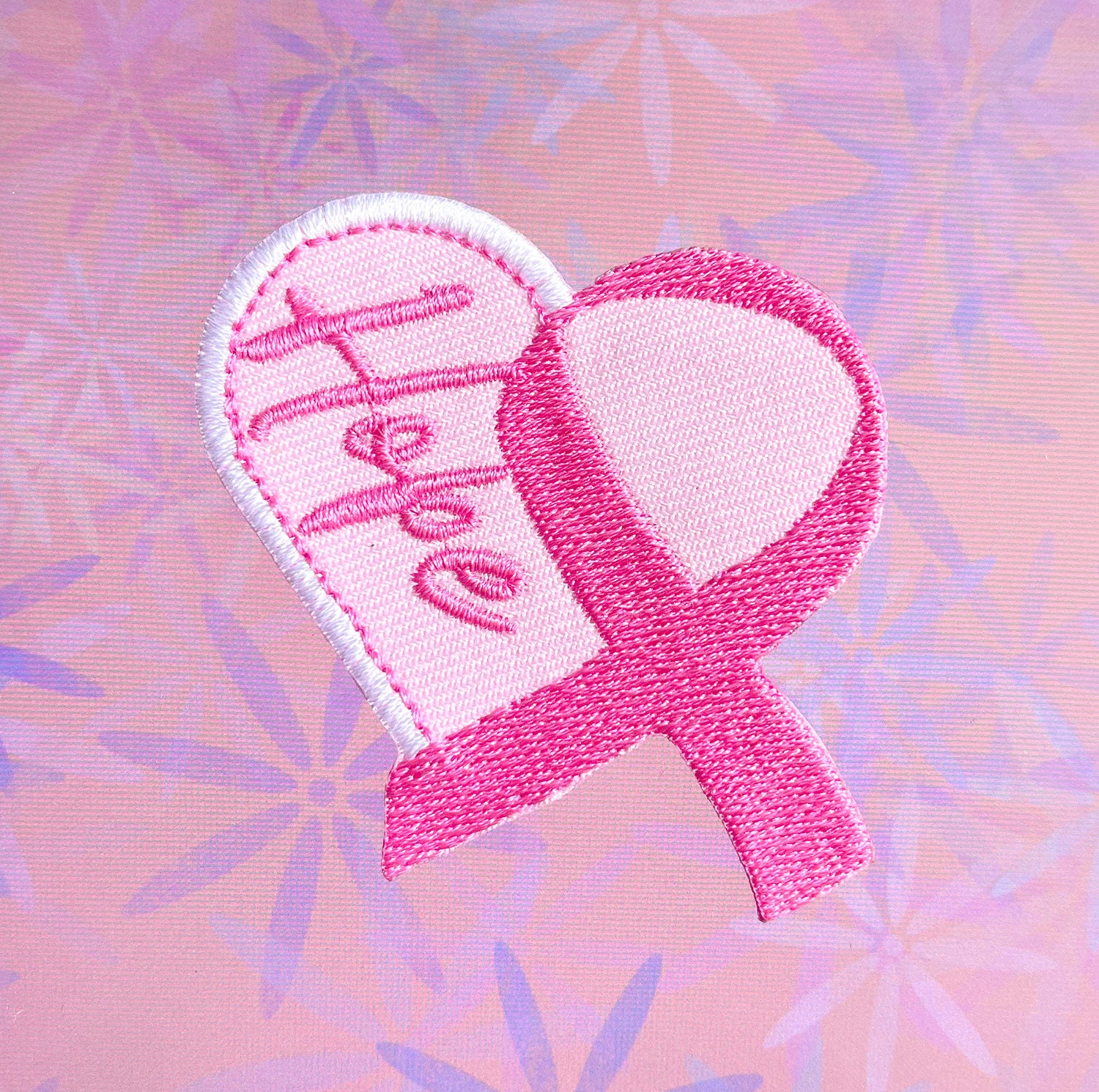 Cancer Scouting Patch Breast Cancer Iron on Patch Heart Patches, Hope Patches Iron on ...