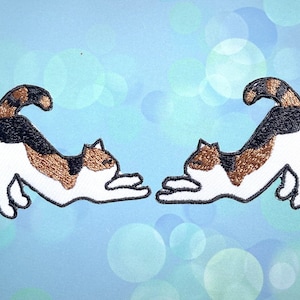 Cute cat Iron On Patch Cat patches, Cat patches iron on ,Embroidered Patch Iron, Patches For Jacket ,Logo Back Patch,
