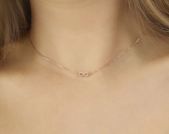 Collana Con Ciondolo Infinito Per Damigella D'Onore – Argento, Con Messaggio 'Forever By My Side' - 5