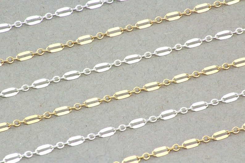 Chain Choker Necklace. Sterling Silver Choker. Delicate Choker. Minimalist Necklace. Simple Gold Filled Jewelry. Dainty Layering Choker. image 2