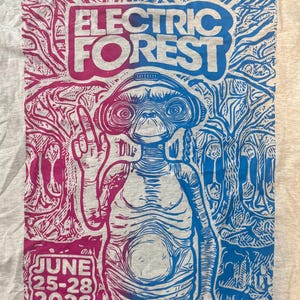 Pre-Order ELECTRIC FOREST 2026 TSHIRTS (With Lineup)